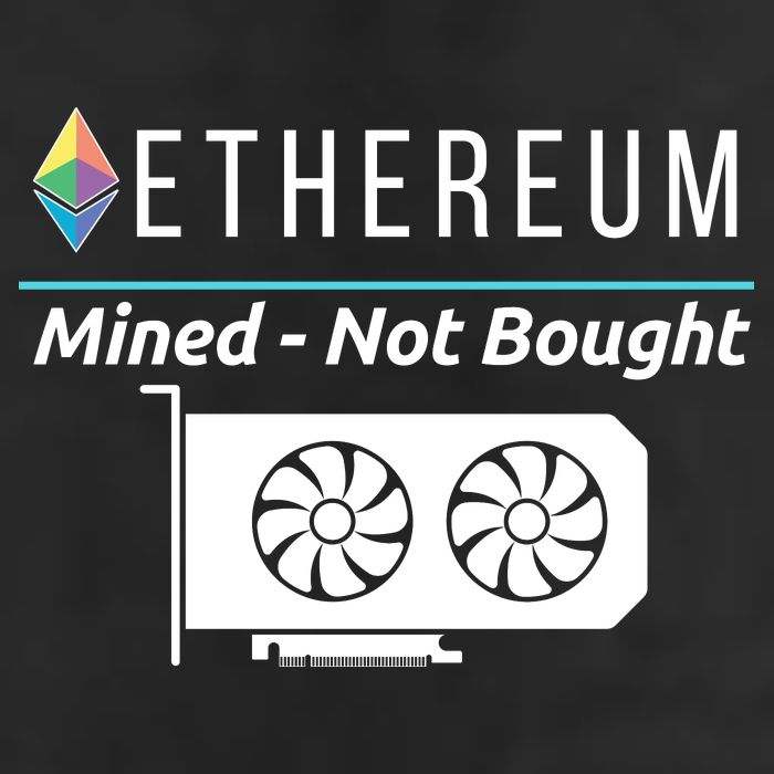 Ethereum Mined Not Bought GPU Mining Rigs ETH Crypto Miner 7 Panel Mesh Trucker Snapback Hat
