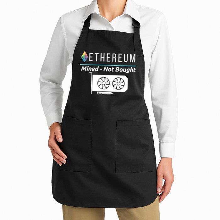 Ethereum Mined Not Bought GPU Mining Rigs ETH Crypto Miner Apron