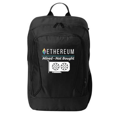 Ethereum Mined Not Bought GPU Mining Rigs ETH Crypto Miner City Backpack
