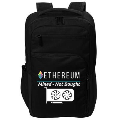 Ethereum Mined Not Bought GPU Mining Rigs ETH Crypto Miner Impact Tech Backpack