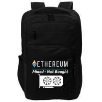 Ethereum Mined Not Bought GPU Mining Rigs ETH Crypto Miner Impact Tech Backpack