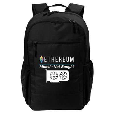Ethereum Mined Not Bought GPU Mining Rigs ETH Crypto Miner Backpack