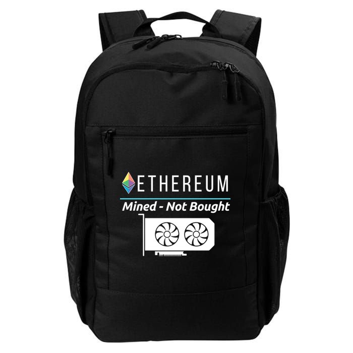 Ethereum Mined Not Bought GPU Mining Rigs ETH Crypto Miner Backpack