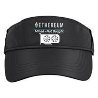 Ethereum Mined Not Bought GPU Mining Rigs ETH Crypto Miner Adult Drive Performance Visor
