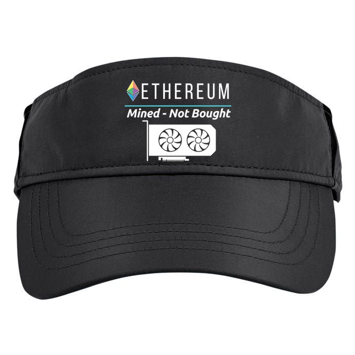 Ethereum Mined Not Bought GPU Mining Rigs ETH Crypto Miner Adult Drive Performance Visor