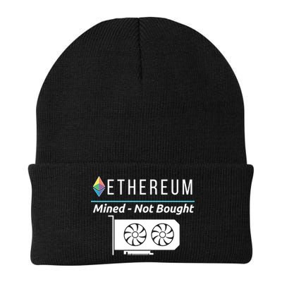 Ethereum Mined Not Bought GPU Mining Rigs ETH Crypto Miner Beanie