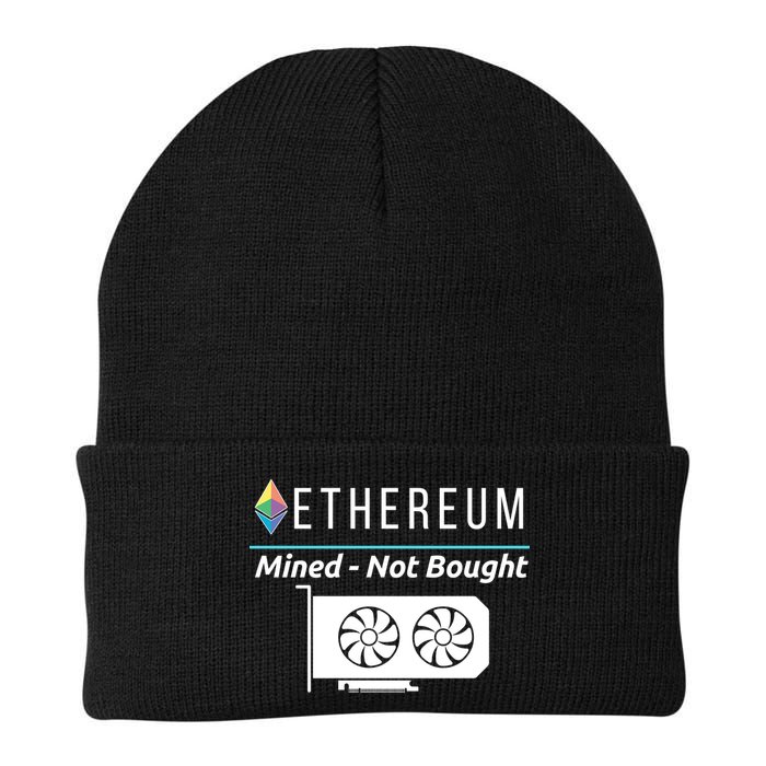 Ethereum Mined Not Bought GPU Mining Rigs ETH Crypto Miner Beanie