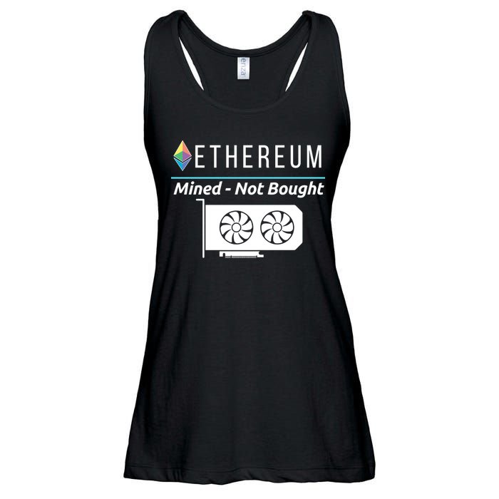 Ethereum Mined Not Bought GPU Mining Rigs ETH Crypto Miner Ladies Essential Flowy Tank