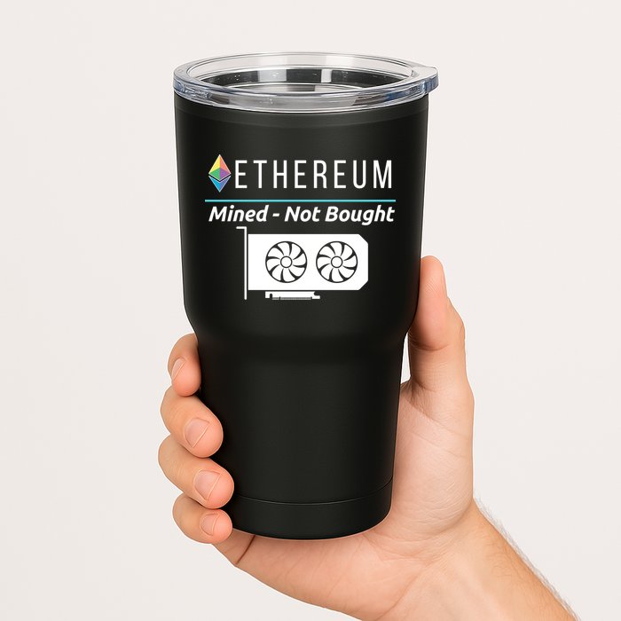 Ethereum Mined Not Bought GPU Mining Rigs ETH Crypto Miner Tumbler