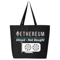 Ethereum Mined Not Bought GPU Mining Rigs ETH Crypto Miner 25L Jumbo Tote
