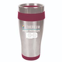 Ethereum Mined Not Bought GPU Mining Rigs ETH Crypto Miner 16oz Travel Tumbler