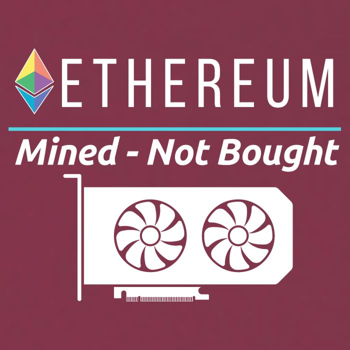 Ethereum Mined Not Bought GPU Mining Rigs ETH Crypto Miner 16oz Travel Tumbler