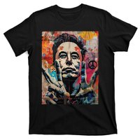 Elon Musk Nobel Peace Prize Garment Dyed T-Shirt