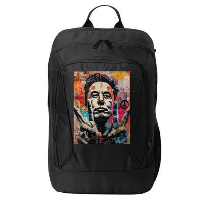 Elon Musk Nobel Peace Prize Garment Dyed City Backpack