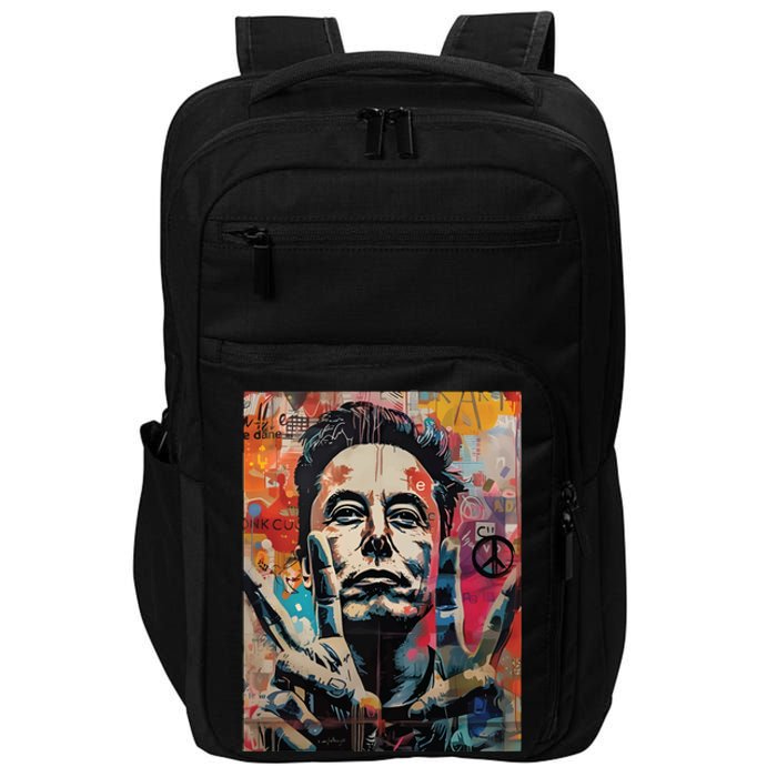 Elon Musk Nobel Peace Prize Garment Dyed Impact Tech Backpack