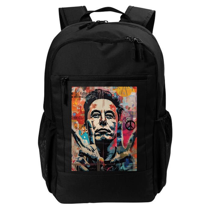 Elon Musk Nobel Peace Prize Garment Dyed Daily Commute Backpack