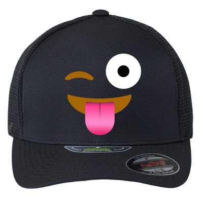 Emoji Costume Flexfit Unipanel Trucker Cap