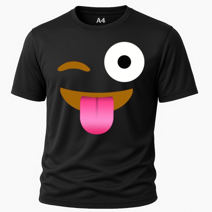 Emoji Costume Cooling Performance Crew T-Shirt