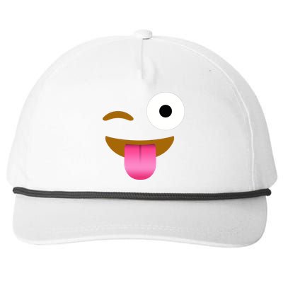 Emoji Costume Snapback Five-Panel Rope Hat