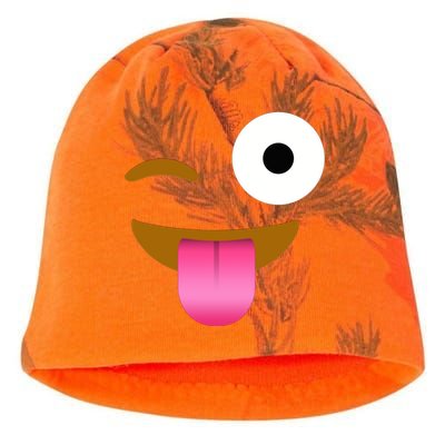 Emoji Costume Kati - Camo Knit Beanie