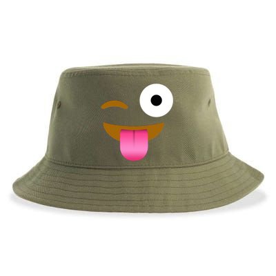 Emoji Costume Sustainable Bucket Hat