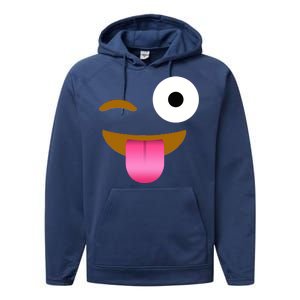 Emoji Costume Performance Fleece Hoodie