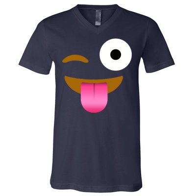 Emoji Costume V-Neck T-Shirt