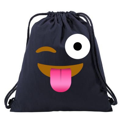 Emoji Costume Drawstring Bag