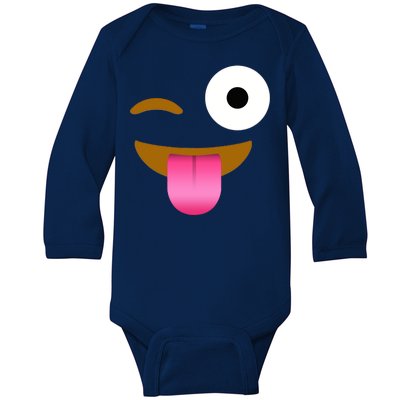 Emoji Costume Baby Long Sleeve Bodysuit