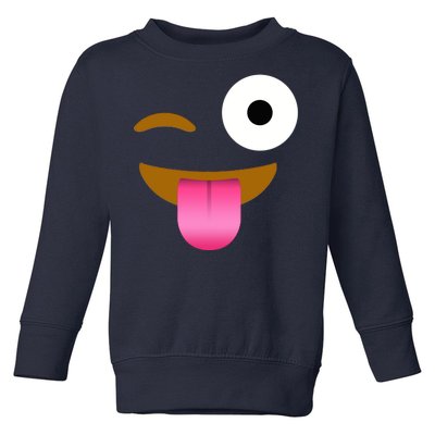 Emoji Costume Toddler Sweatshirt