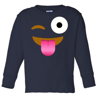 Emoji Costume Toddler Long Sleeve Shirt