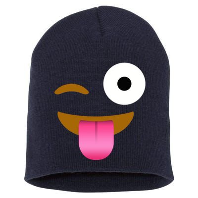 Emoji Costume Short Acrylic Beanie