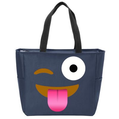 Emoji Costume Zip Tote Bag