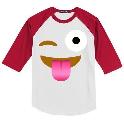 Emoji Costume Kids Colorblock Raglan Jersey