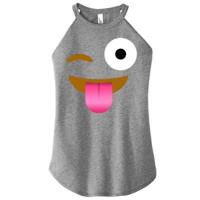 Emoji Costume Women's Perfect Tri Rocker Tank