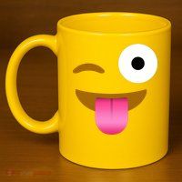 Emoji Costume 11oz C Handle Ceramic Mug