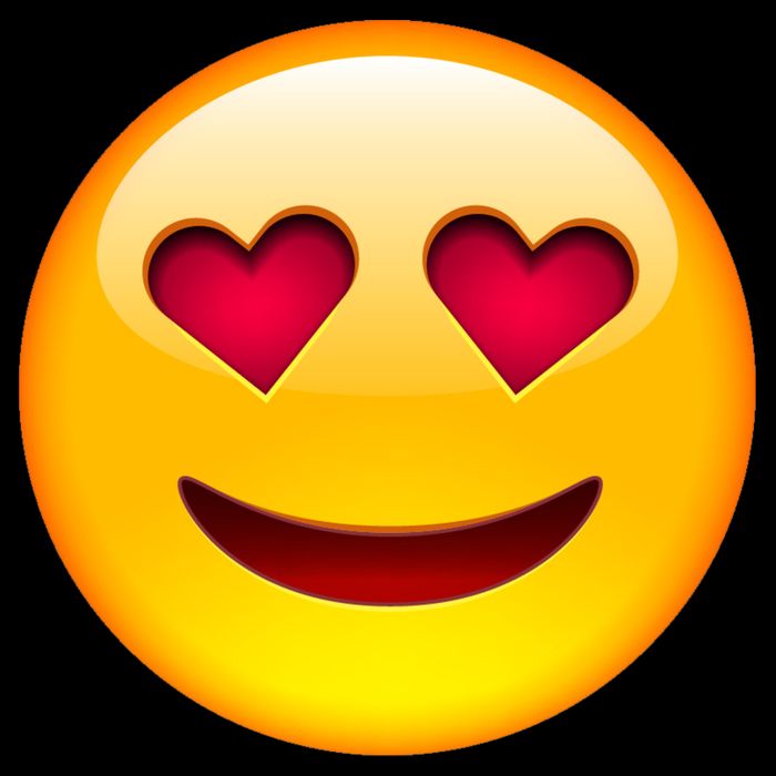Emoticon Love Emoji Smiley with Heart Eyes Cooling Performance Crew T-Shirt