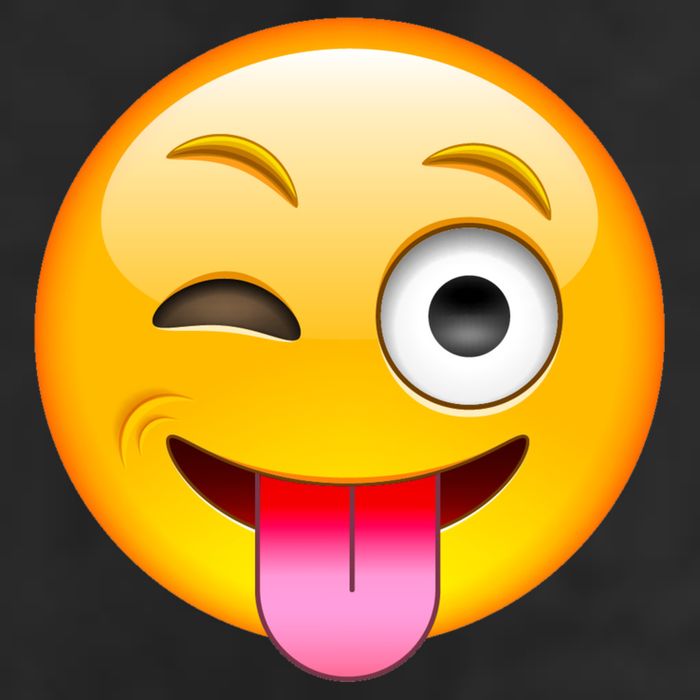 Emoticon Tongue Out Emoji with Winking Eye Smiley 15oz Campfire Ceramic Mug