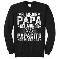 El Mejor Papa Del Mundo Camiseta En Espanol Padre Latino Sweatshirt