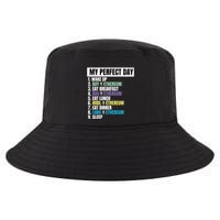 Ethereum My Perfect Day, Buy Crypto, Buy ETH, Funny Crypto Meme Cool Comfort Performance Bucket Hat