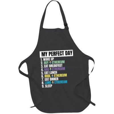 Ethereum My Perfect Day, Buy Crypto, Buy ETH, Funny Crypto Meme Apron