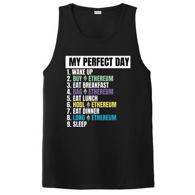 Ethereum My Perfect Day, Buy Crypto, Buy ETH, Funny Crypto Meme PosiCharge Competitor Tank