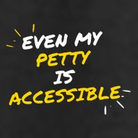 Even My Petty Is Disability Accessible Adult Drive Performance Visor