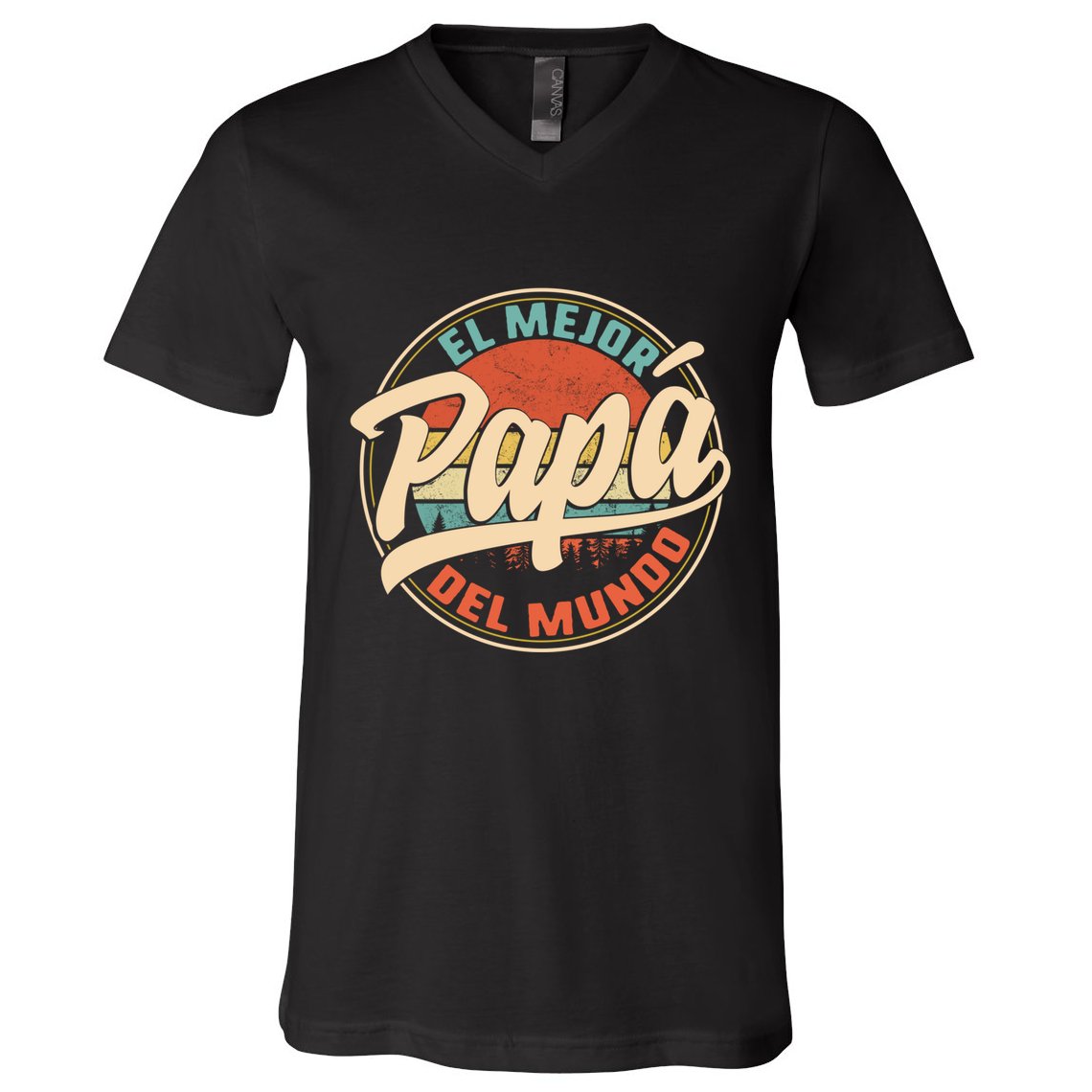 El Mejor Papa Del Mundo CumpleañOs Regalo Del DíA Del Padre V-Neck T-Shirt