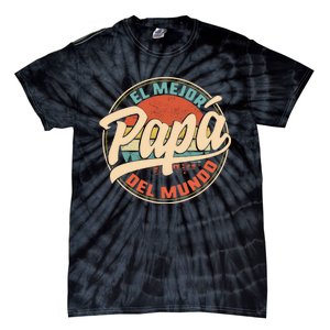 El Mejor Papa Del Mundo CumpleañOs Regalo Del DíA Del Padre Tie-Dye T-Shirt