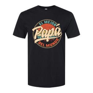 El Mejor Papa Del Mundo CumpleañOs Regalo Del DíA Del Padre Softstyle CVC T-Shirt