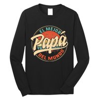 El Mejor Papa Del Mundo cumpleaños regalo del día del padre Long Sleeve Shirt