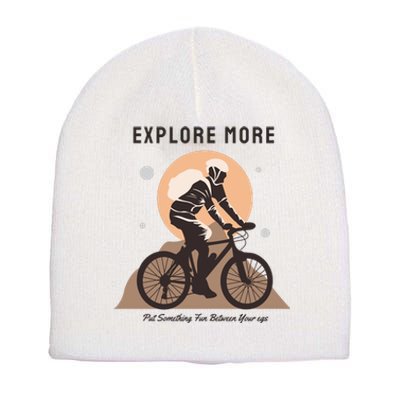 Explore More Put Somthing Fun Between Your Legs Short Acrylic Beanie