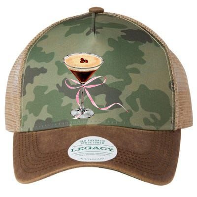 Espresso Martini P.I.N.K Bow Legacy Tie Dye Trucker Hat