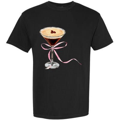 Espresso Martini P.I.N.K Bow Garment-Dyed Heavyweight T-Shirt